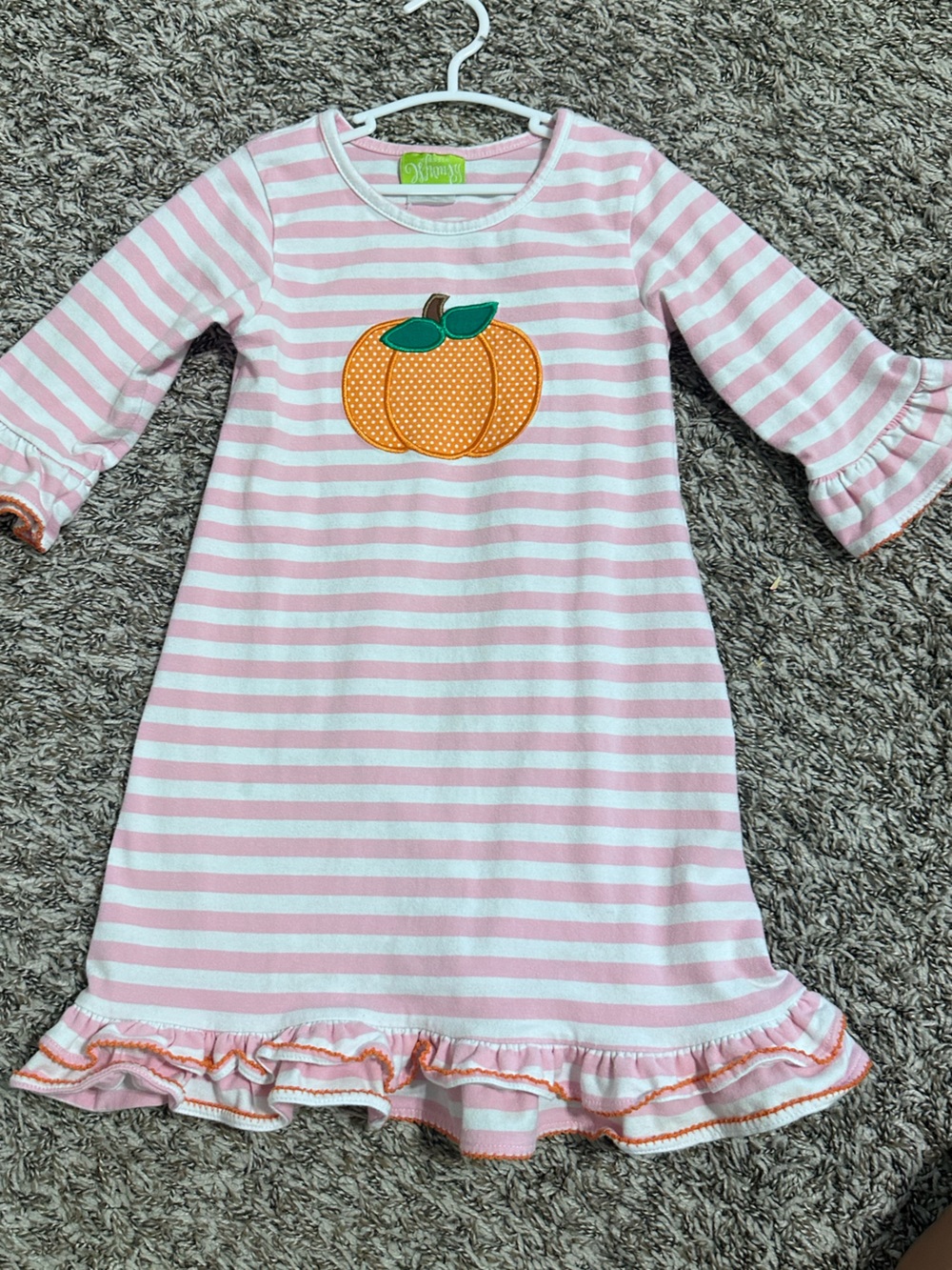Classic Whimsy girls pumpkin dress
